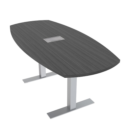 Skutchi Designs 33.5 in W, 69.5 in L, 29 in H, Engineered Wood Top, Grey HAR-ABOT-34X70-T-ELEC-ASIANNIGHT